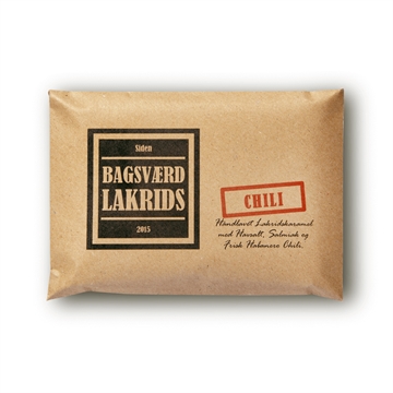 Håndlavet lakrids med Habanero chili