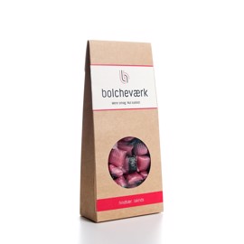 Sukkerfri hindbær-lakrids bolcher - bolcheværk 