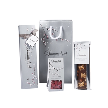 Summerbirds smukke gavepose med 3 julefavoritter