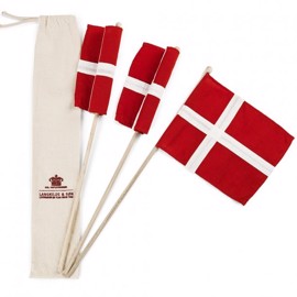 Hurraflag i Stof - Langkilde & Søn