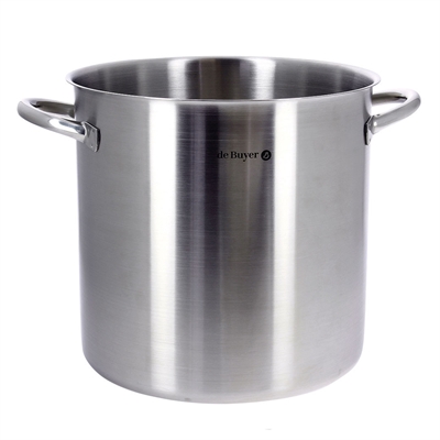 Kæmpe suppegryde i professionel kvalitet der kan indeholde hele 34 liter