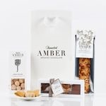 Gavepose med et udvalg af de mest populære Amber produkter