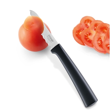 Tomatkniv med specialdesignet blad til trykfølsomme grøntsager