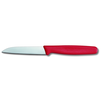 Victorinox - Lige Urtekniv, 8 cm. Rød