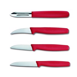 Victorinox - Knivsæt, 4 stk. Rød