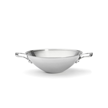 Wok med kerne i aluminium der giver stor kontrol af varmen når du tilbereder maden