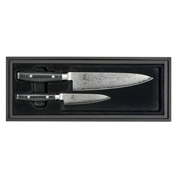 Yaxell gaveæske med universalkniv og kokkekniv